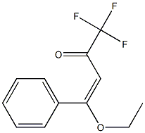 4-ETHOXY-1,1,1-TRIFLUORO-4-PHENYLBUT-3-EN-2-ONE Struktur