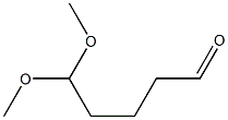 5,5-DIMETHOXYPENTANAL Struktur