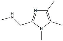 METHYL-(1,4,5-TRIMETHYL-1H-IMIDAZOL-2-YLMETHYL)-AMINE Struktur