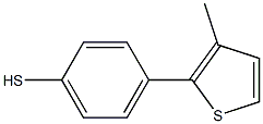 4-(3-METHYL-2-THIENYL)THIOPHENOL Struktur