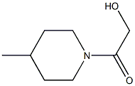 2-(4-METHYLPIPERIDIN-1-YL)-2-OXOETHANOL Struktur