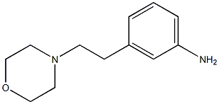 3-(2-MORPHOLIN-4-YL-ETHYL)-PHENYLAMINE Struktur