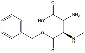 CBZ-BETA-N-METHYLAMINO-D-ALA Struktur