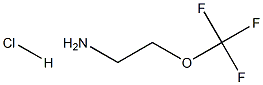 2-(TRIFLUOROMETHOXY)ETHYLAMINE, HYDROCHLORIDE Struktur