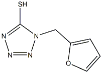 1-(2-FURYLMETHYL)-1H-TETRAZOLE-5-THIOL Struktur