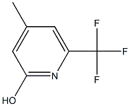 4-METHYL-6-TRIFLUOROMETHYL-PYRIDIN-2-OL Struktur