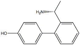 4-[2-((1R)-1-AMINOETHYL)PHENYL]PHENOL Struktur