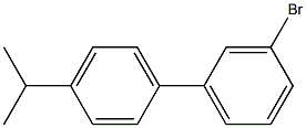 3-BROMO-4'-ISOPROPYLBIPHENYL Struktur