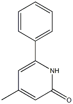 4-METHYL-6-PHENYLPYRIDIN-2(1H)-ONE Struktur