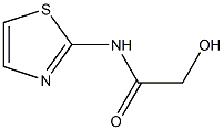 2-HYDROXY-N-1,3-THIAZOL-2-YLACETAMIDE Struktur