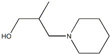 2-METHYL-3-PIPERIDIN-1-YL-PROPAN-1-OL Struktur