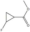 2-FLUORO-CYCLOPROPANOIC ACID METHYL ESTER Struktur