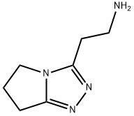 2-(6,7-DIHYDRO-5H-PYRROLO[2,1-C][1,2,4]TRIAZOL-3-YL)ETHANAMINE Struktur