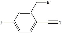 2-CYANO-5-FLUOROBENZYL BROMIDE Struktur