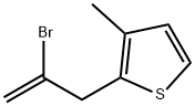 2-BROMO-3-(3-METHYL-2-THIENYL)-1-PROPENE Struktur