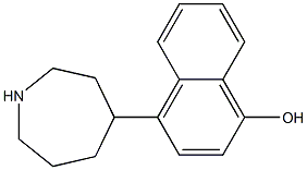 4-AZEPAN-4-YL-NAPHTHALEN-1-OL Struktur