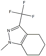 4,5,6,7-TETRAHYDRO-1-METHYL-3-TRIFLUOROMETHYL-1H-INDAZOLE Struktur