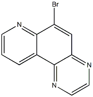 6-BROMOPYRIDO[3,2-F]QUINOXALINE Struktur