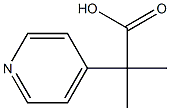 2-METHYL-2-(4-PYRIDYL)PROPIONIC ACID Struktur