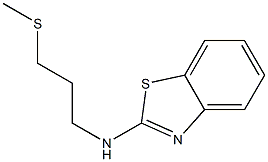 N-[3-(METHYLTHIO)PROPYL]-1,3-BENZOTHIAZOL-2-AMINE Struktur