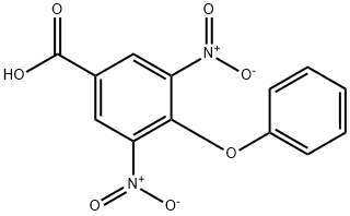 3,5-DINITRO-4-PHENOXYBENZOIC ACID Struktur