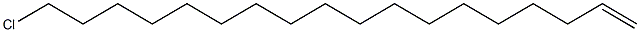 1-CHLORO-17-OCTADECENE Struktur