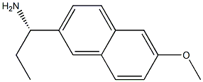 (1S)-1-(6-METHOXY(2-NAPHTHYL))PROPYLAMINE Struktur