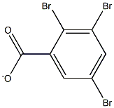 2,3,5-TRIBROMOBENZOATE Struktur