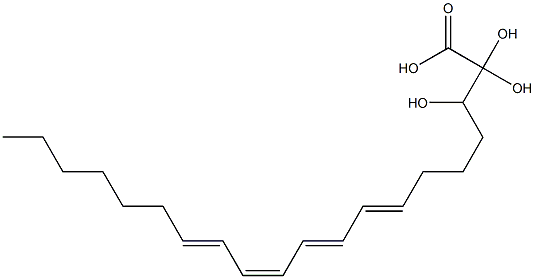 5(S),6(S),15(S)-TRIHETE Struktur