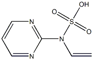 2-(VINYLSULFOAMINO)-PYRIMIDINE Struktur