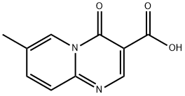 7-METHYL-4-OXO-4H-PYRIDO[1,2-A]PYRIMIDINE-3-CARBOXYLIC ACID Struktur