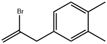 2-BROMO-3-(3,4-DIMETHYLPHENYL)-1-PROPENE Struktur