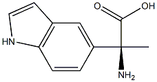 (2S)-2-AMINO-2-INDOL-5-YLPROPANOIC ACID Struktur