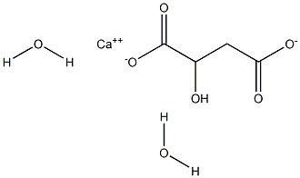 CALCIUM MALATE DIHYDRATE Struktur