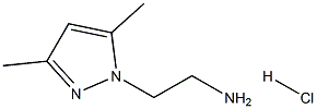 2-(3,5-DIMETHYL-PYRAZOL-1-YL)-ETHYLAMINE HYDROCHLORIDE Struktur