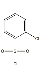 2-CHLORO-4-METHYLBENZENESULFONYL CHLORIDE Struktur