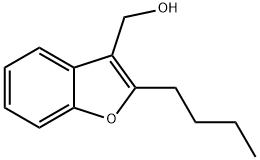 (2-BUTYL-1-BENZOFURAN-3-YL)METHANOL Struktur