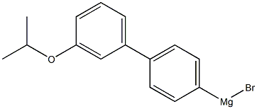 4-(3-ISOPROPOXYPHENYL)PHENYLMAGNESIUM BROMIDE Struktur