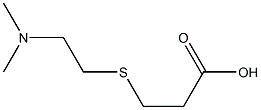 3-(2-DIMETHYLAMINO-ETHYLSULFENYL)-PROPIONIC ACID Struktur