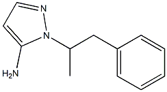 2-(1-METHYL-2-PHENYL-ETHYL)-2H-PYRAZOL-3-YLAMINE Struktur