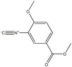 METHYL-3-ISOCYANO-4-METHOXY-BENZOATE Struktur