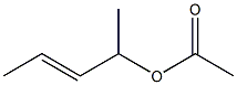 3-PENTEN-2-OL ACETATE Struktur