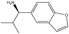 (1R)-1-BENZO[B]FURAN-5-YL-2-METHYLPROPYLAMINE Struktur