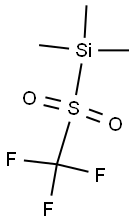 TRIMETHYL(TRIFLUOROMETHYLSULFONYL)SILANE Struktur