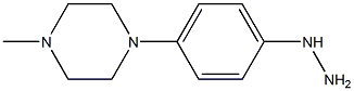 [4-(4-METHYL-PIPERAZIN-1-YL)-PHENYL]-HYDRAZINE Struktur