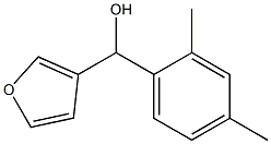 2,4-DIMETHYLPHENYL-(3-FURYL)METHANOL Struktur