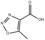 5-METHYL-1,2,3-OXADIAZOLE-4-CARBOXYLIC ACID Struktur