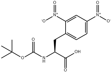 BOC-L-2,4-DINITROPHE Struktur