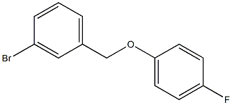 3-BROMOBENZYL-(4-FLUOROPHENYL)ETHER Struktur