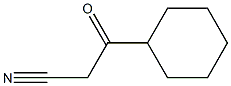 3-CYCLOHEXYL-3-OXO-PROPIONITRILE Struktur